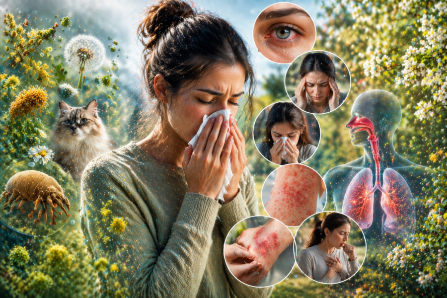 Allergie Symptome im Überblick
