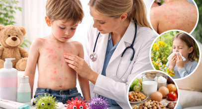 Ausschlag bei Kindern – mögliche Ursachen