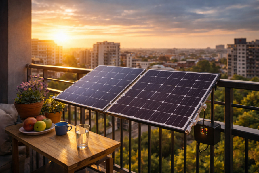Balkonkraftwerk installieren – lohnt sich das 2026