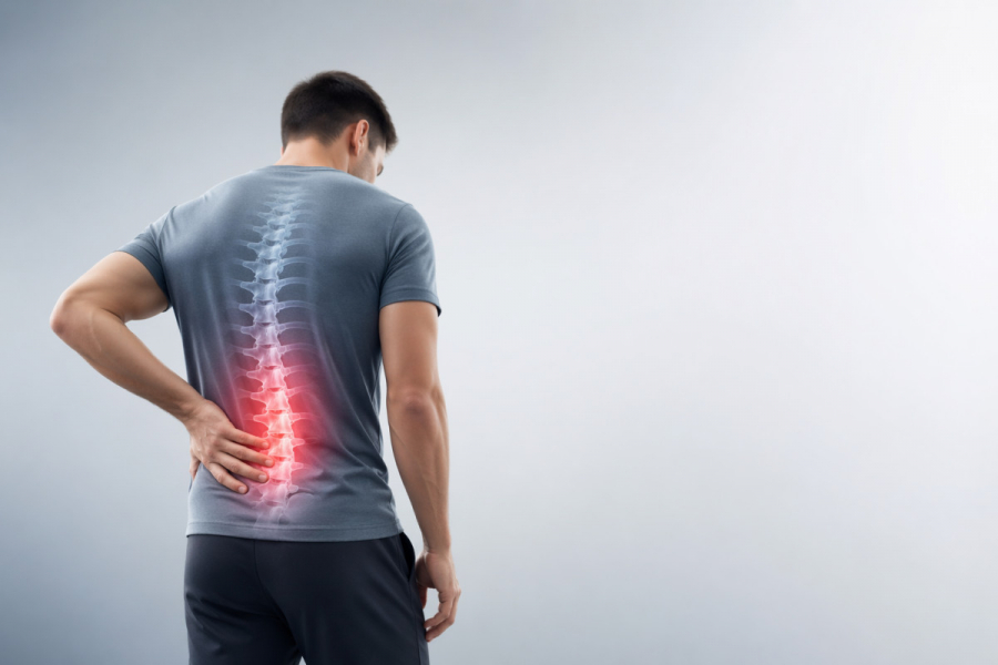 Bandscheibenvorfall Symptome früh erkennen