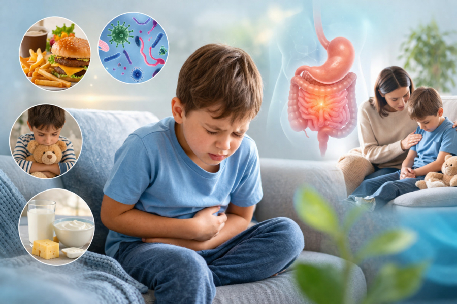 Bauchschmerzen bei Kindern – häufige Ursachen