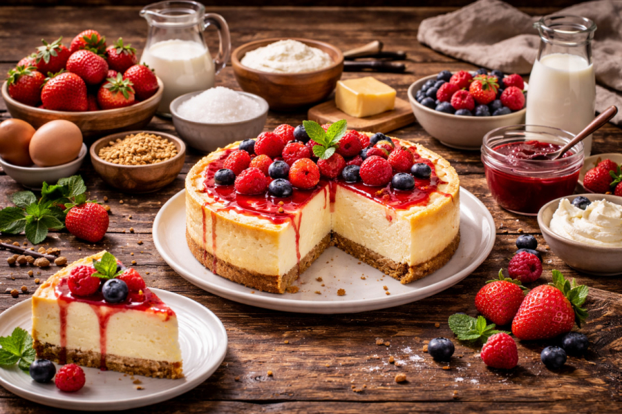 Cheesecake Rezept als idealer Dessert für die ganze Familie