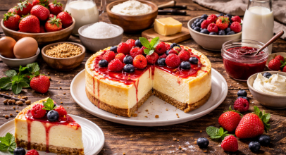 Cheesecake Rezept als idealer Dessert für die ganze Familie