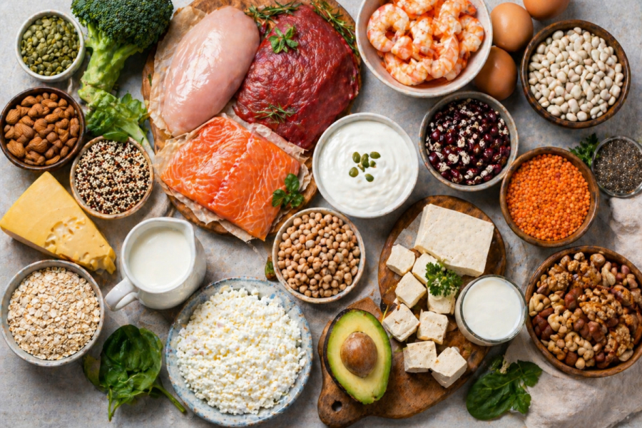 Eiweißreiche Ernährung – Lebensmittel Liste