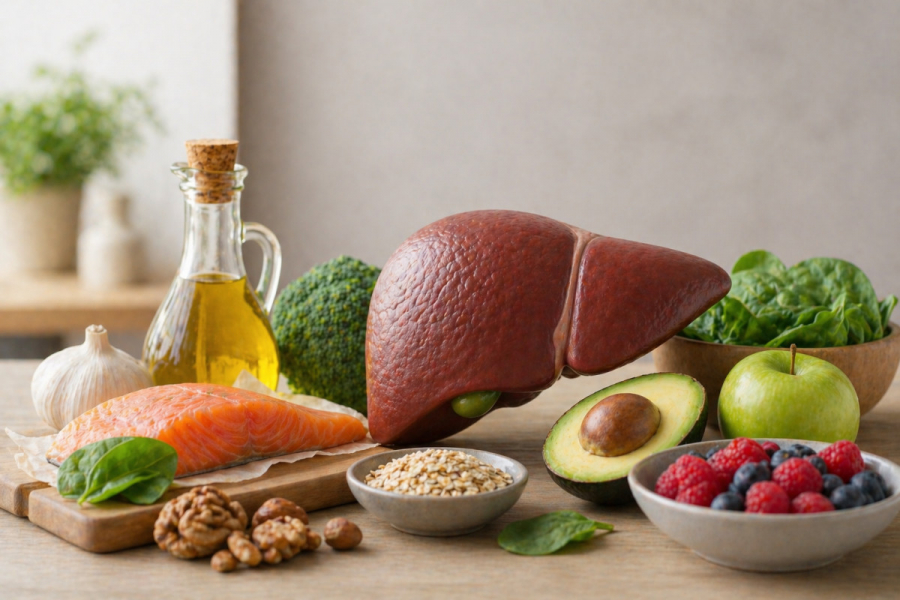 Fettleber Symptome und Ernährung