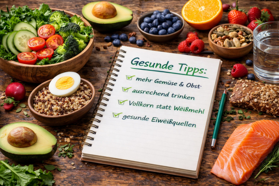 Gesunde Ernährung im Alltag – einfache Tipps für jeden Tag