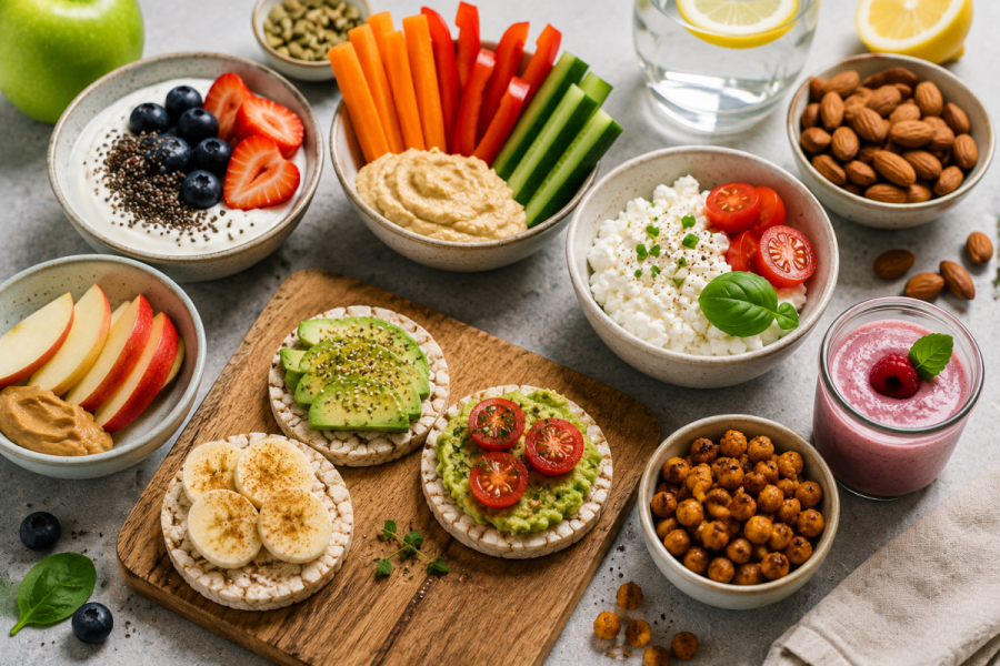 Gesunde Snacks zum Abnehmen