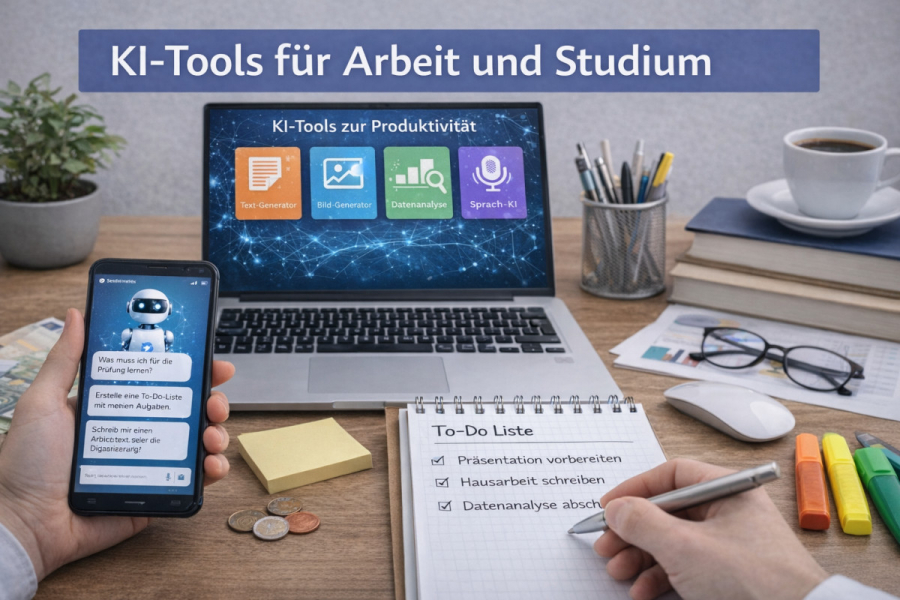 KI-Tools für Arbeit und Studium