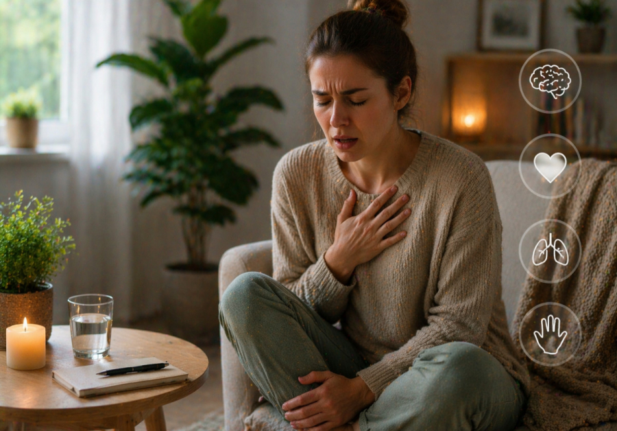 Panikattacken Symptome und Soforthilfe