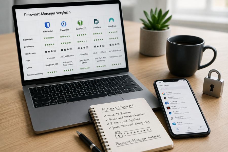 Passwort-Manager Vergleich