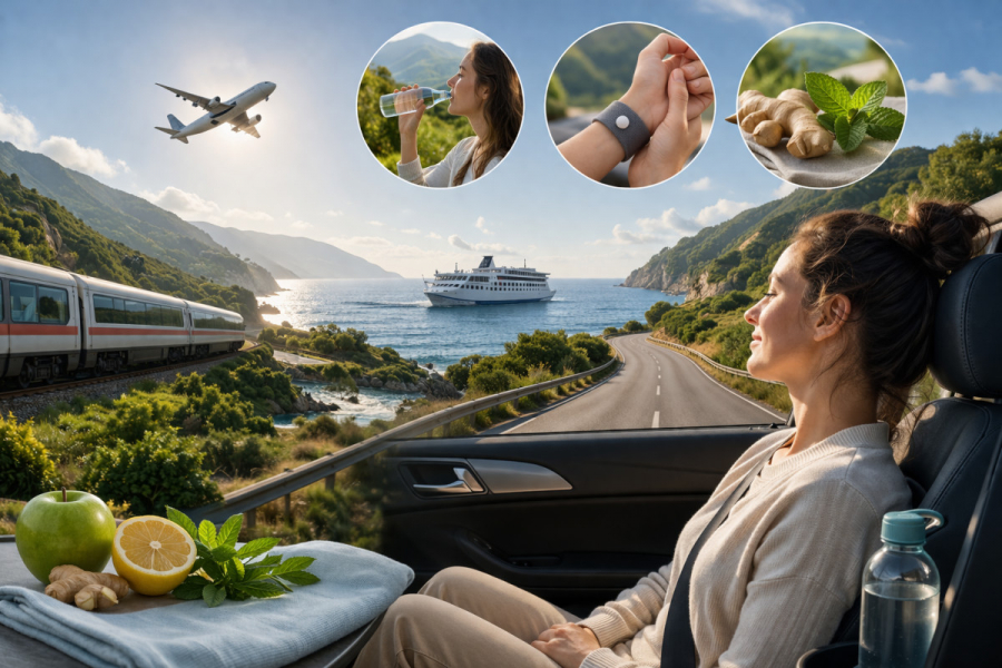 Reiseübelkeit vermeiden – was hilft