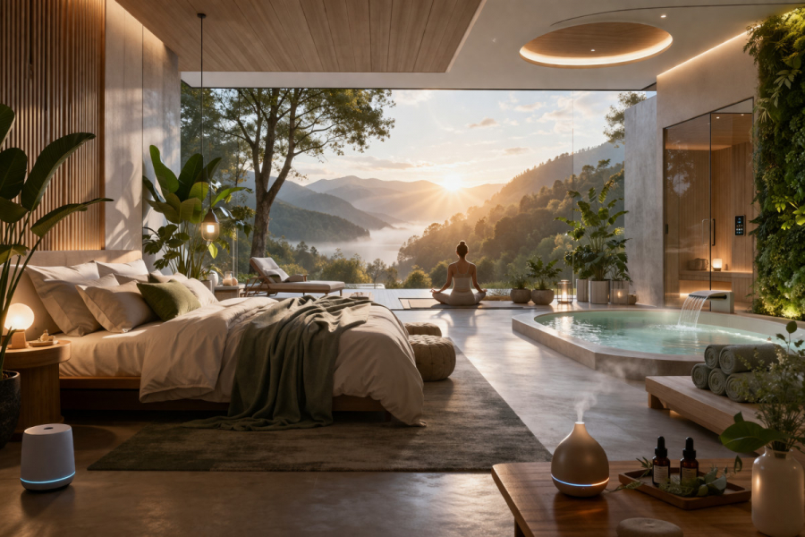 Schlafurlaub und Wellness Trends 2026