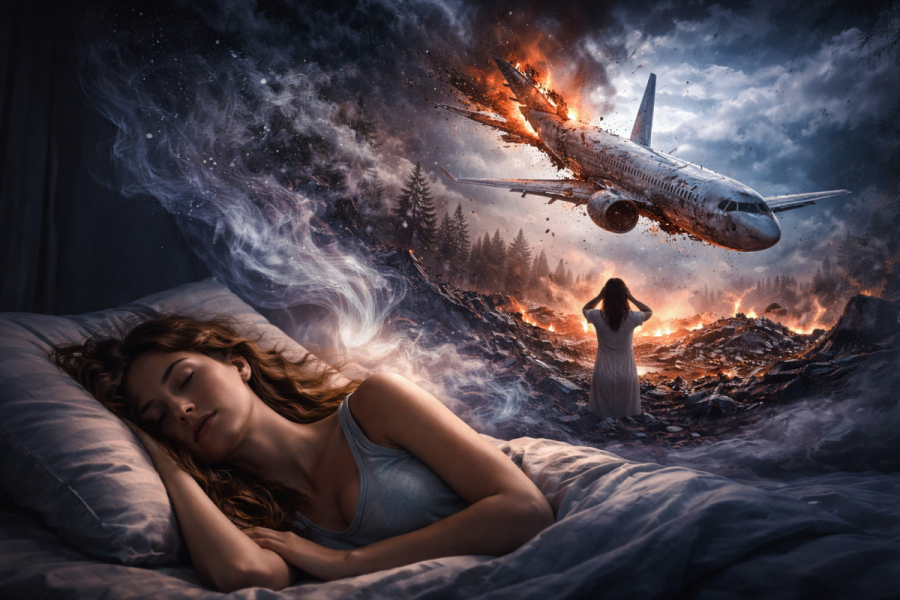 Traumdeutung Flugzeugabsturz