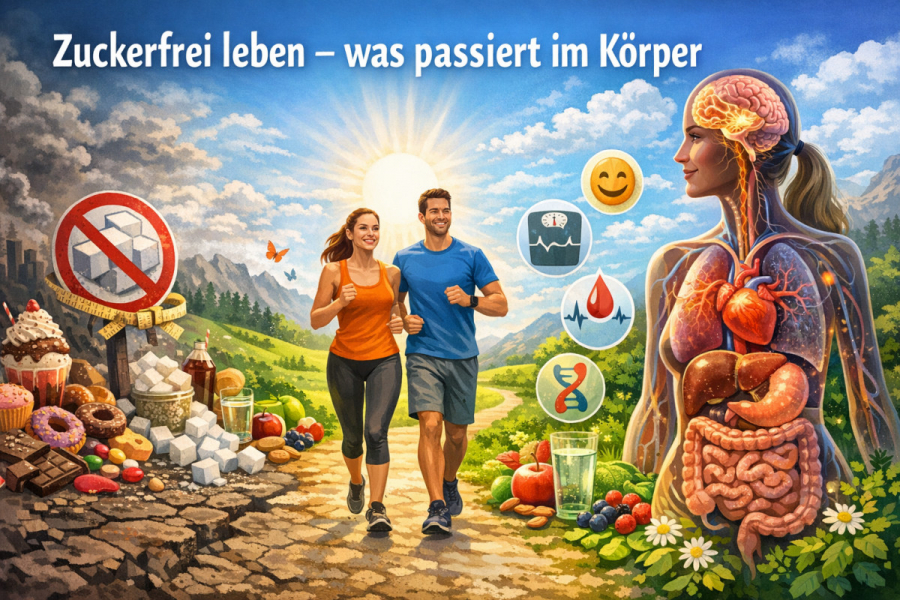 Zuckerfrei leben – was passiert im Körper