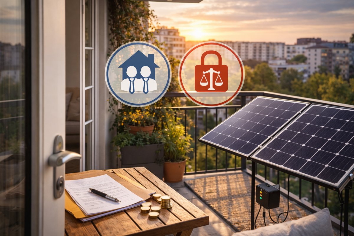 Balkonkraftwerk im Mietverh&auml;ltnis &ndash; Rechte und Pflichten