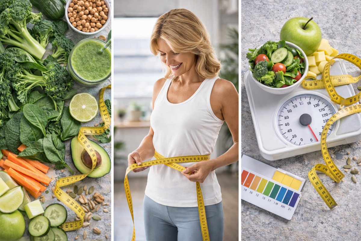 Basische Ern&auml;hrung und Gewichtsabnahme