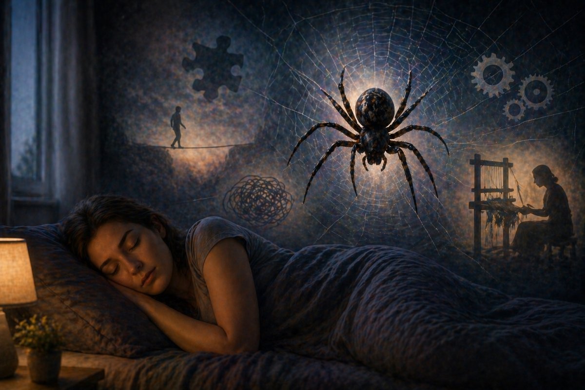 Bedeutung der Spinne im Traum im psychologischen Kontext