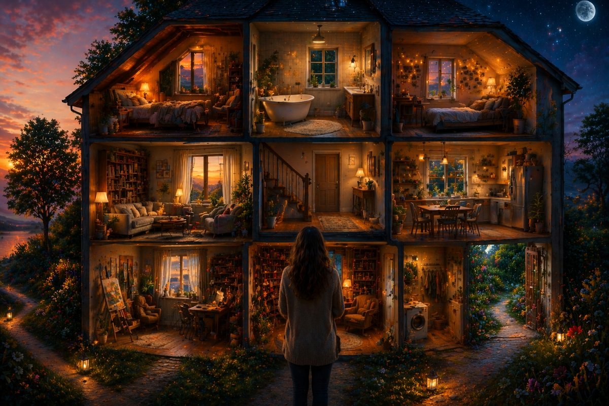 Bedeutung von R&auml;umen im Haus