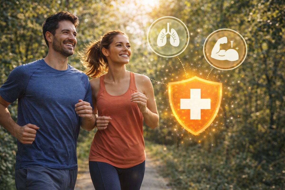 Bewegung zur Aktivierung der Immunabwehr Bewegung zur Aktivierung der Immunabwehr