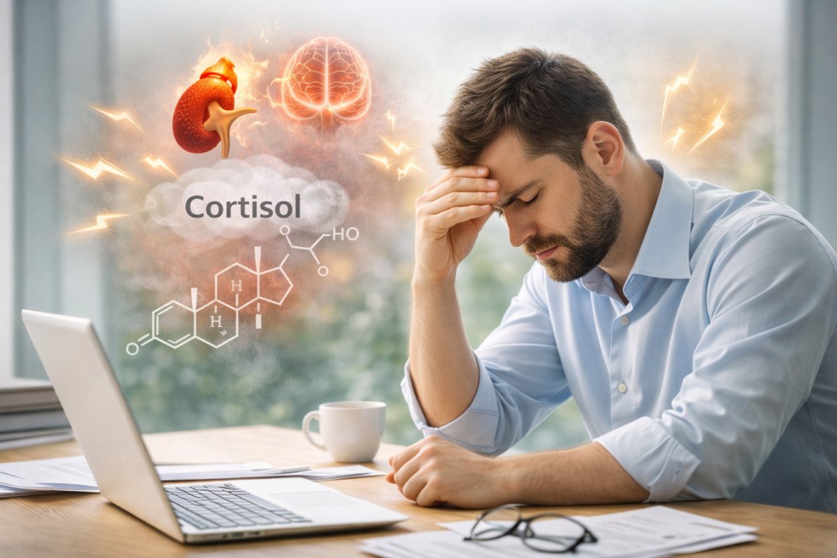 Cortisol als zentrales Stresshormon im K&ouml;rper verstehen