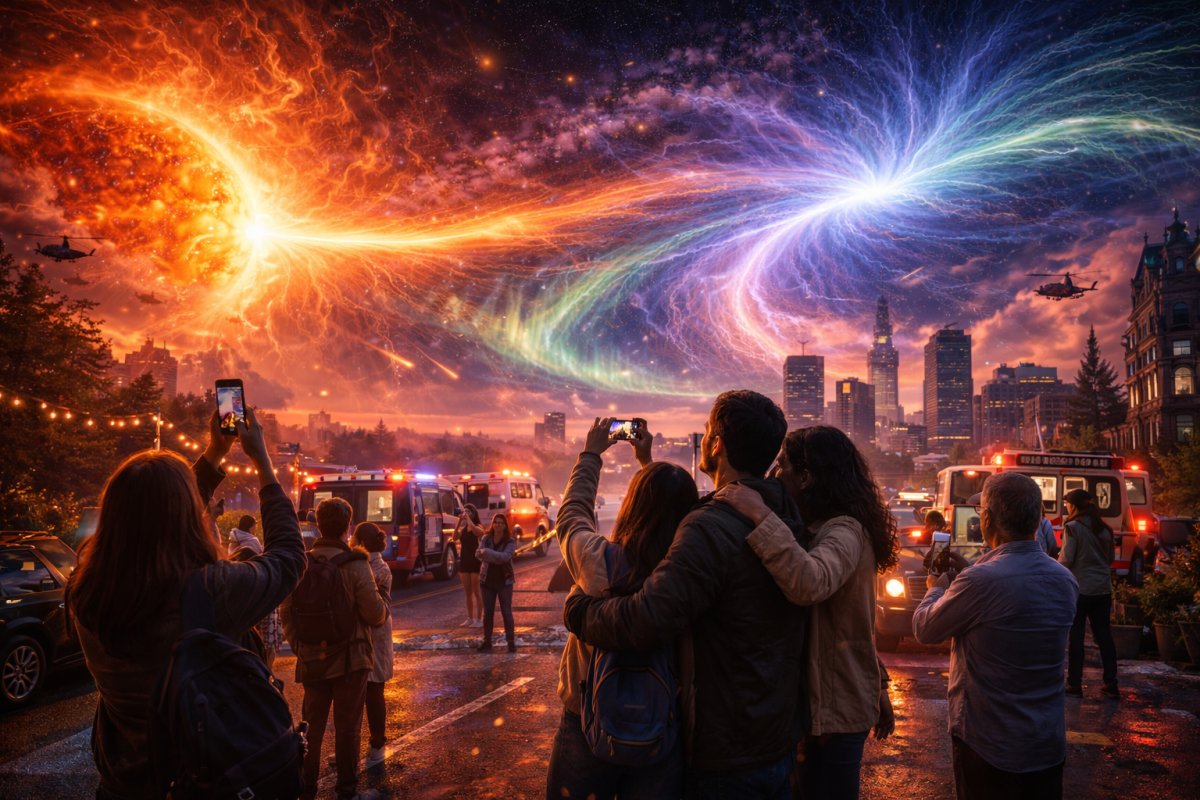 Das unsichtbare Schauspiel am Ostseehimmel