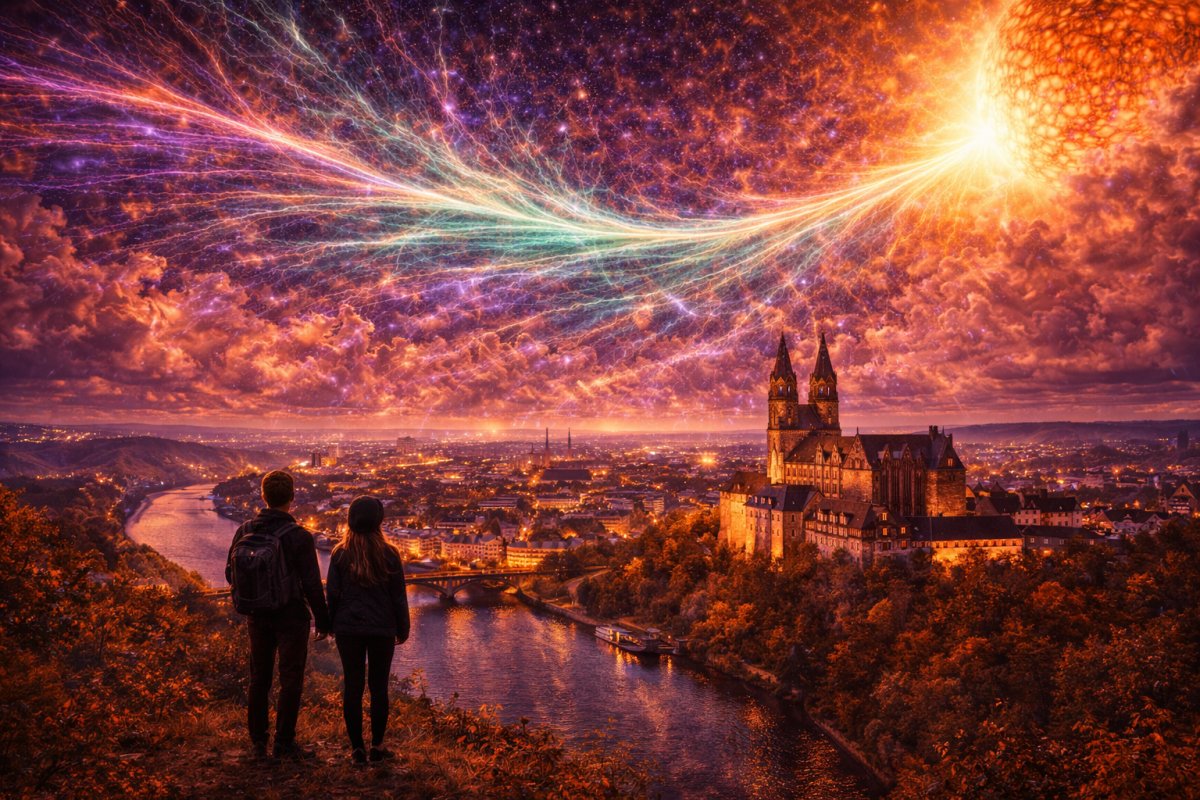 Das unsichtbare schild &uuml;ber mitteldeutschland