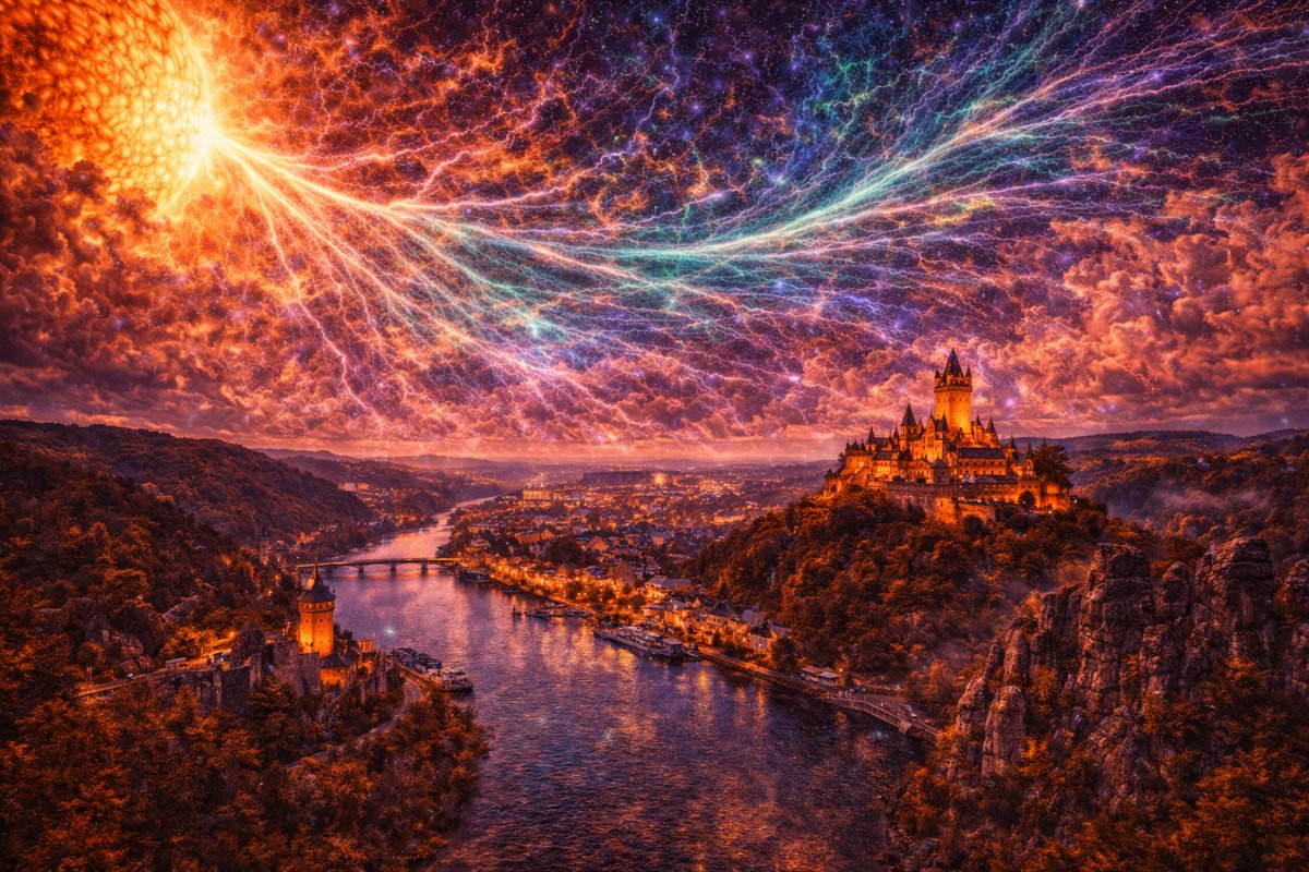 Das verborgene pulsieren der erde