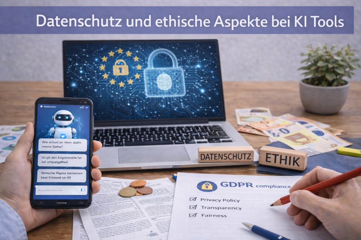 Datenschutz und ethische Aspekte bei KI Tools