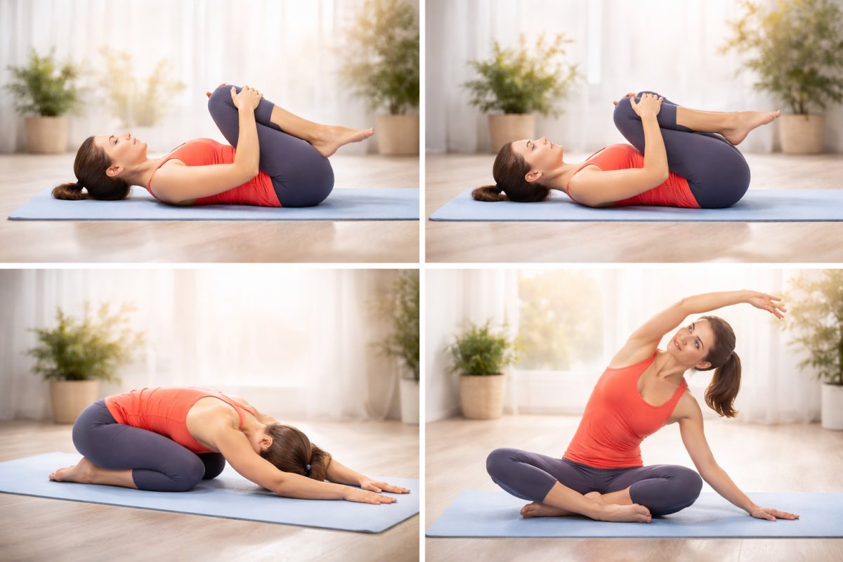 Dehn&uuml;bungen gegen Verspannungen im unteren R&uuml;cken