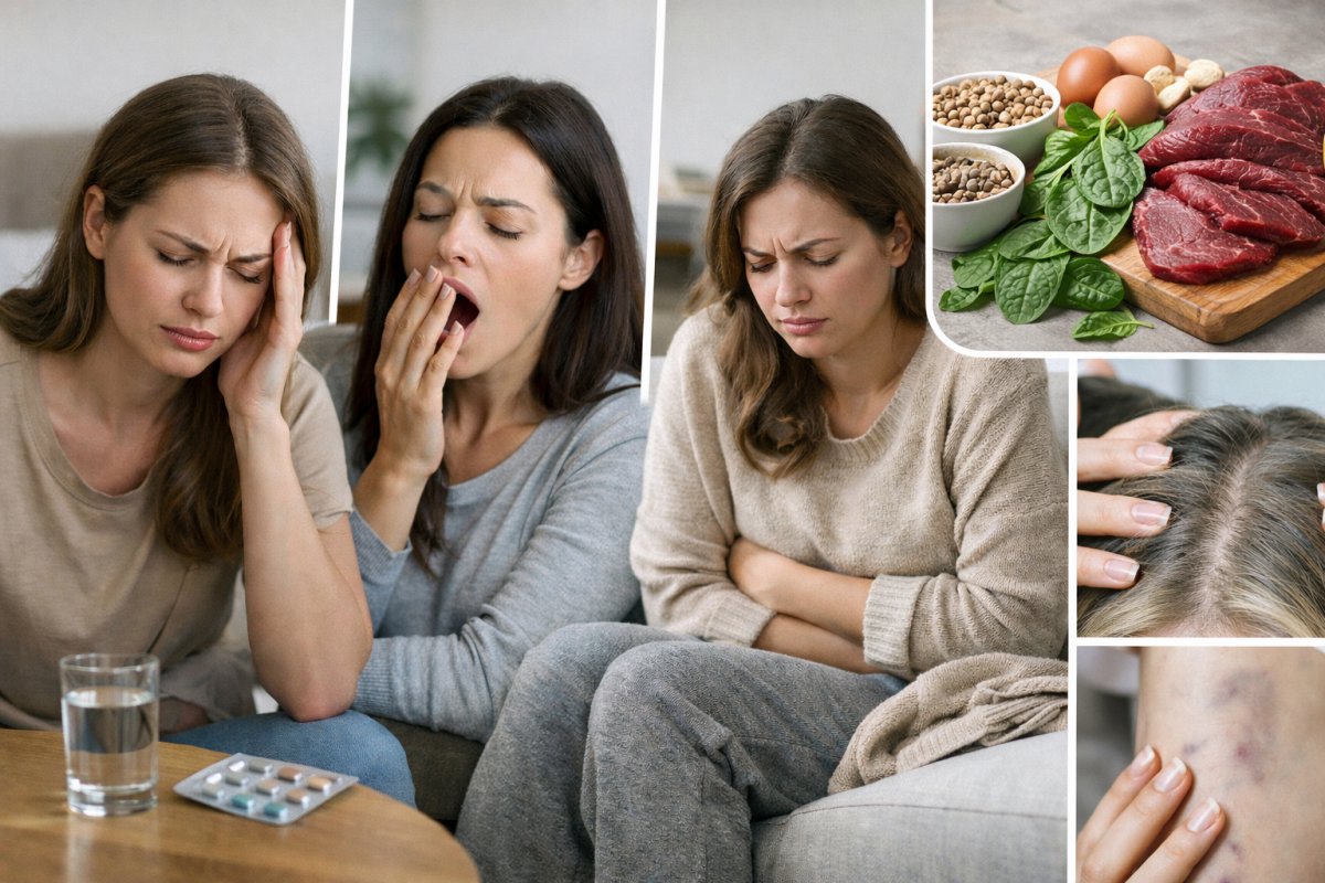 Eisenmangel bei Frauen als häufiges Gesundheitsproblem Eisenmangel bei Frauen als häufiges Gesundheitsproblem