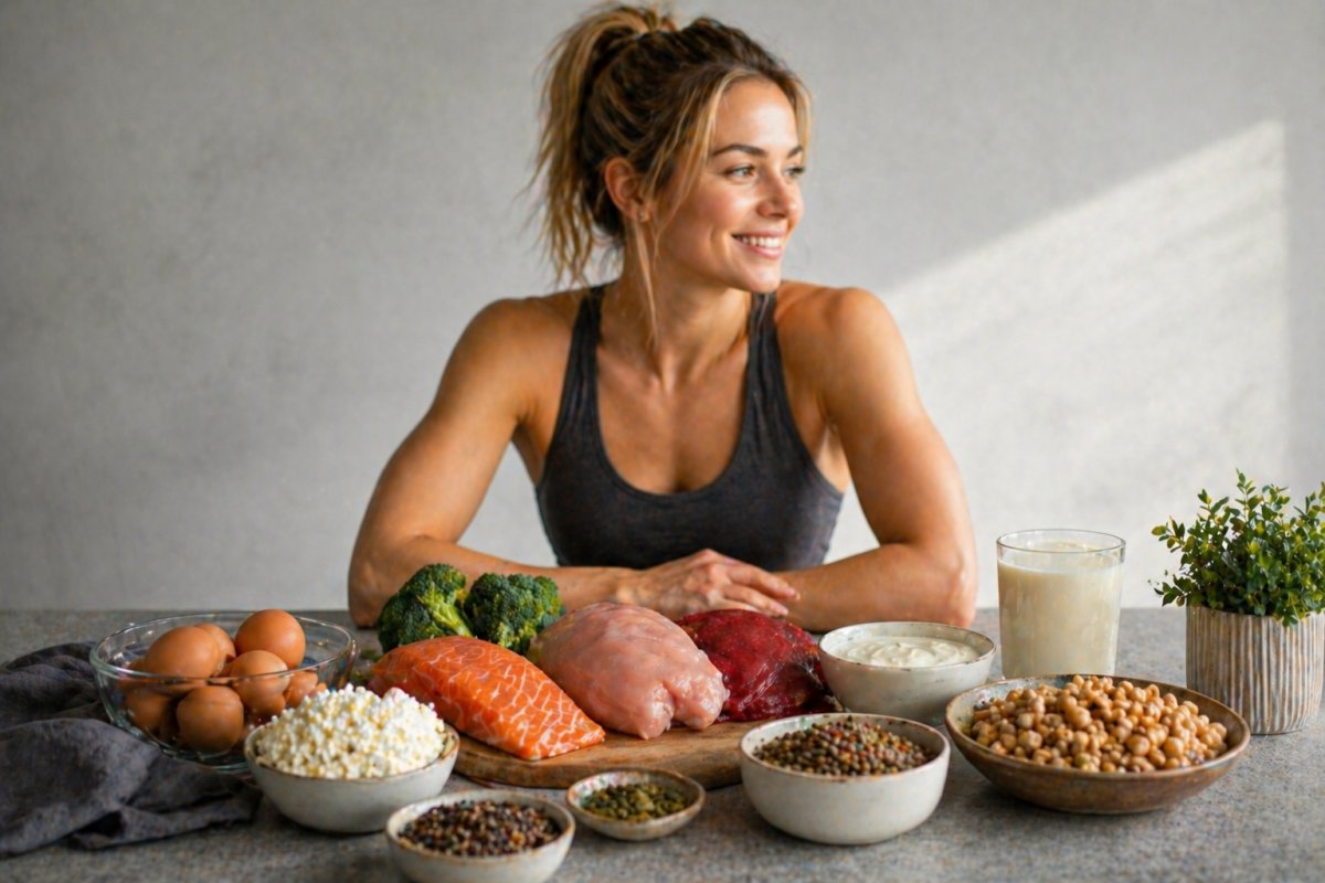 Eiwei&szlig;reiche Ern&auml;hrung beim Abnehmen
