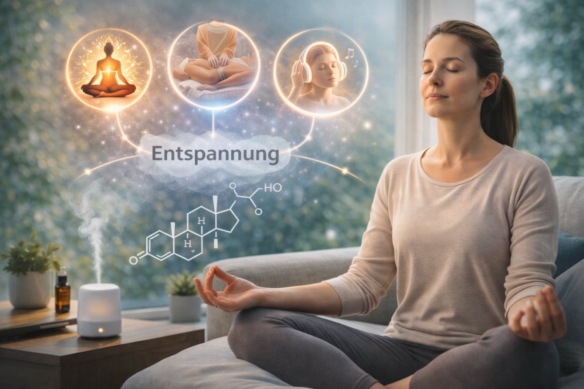 Entspannungstechniken zur Senkung des Stresshormons
