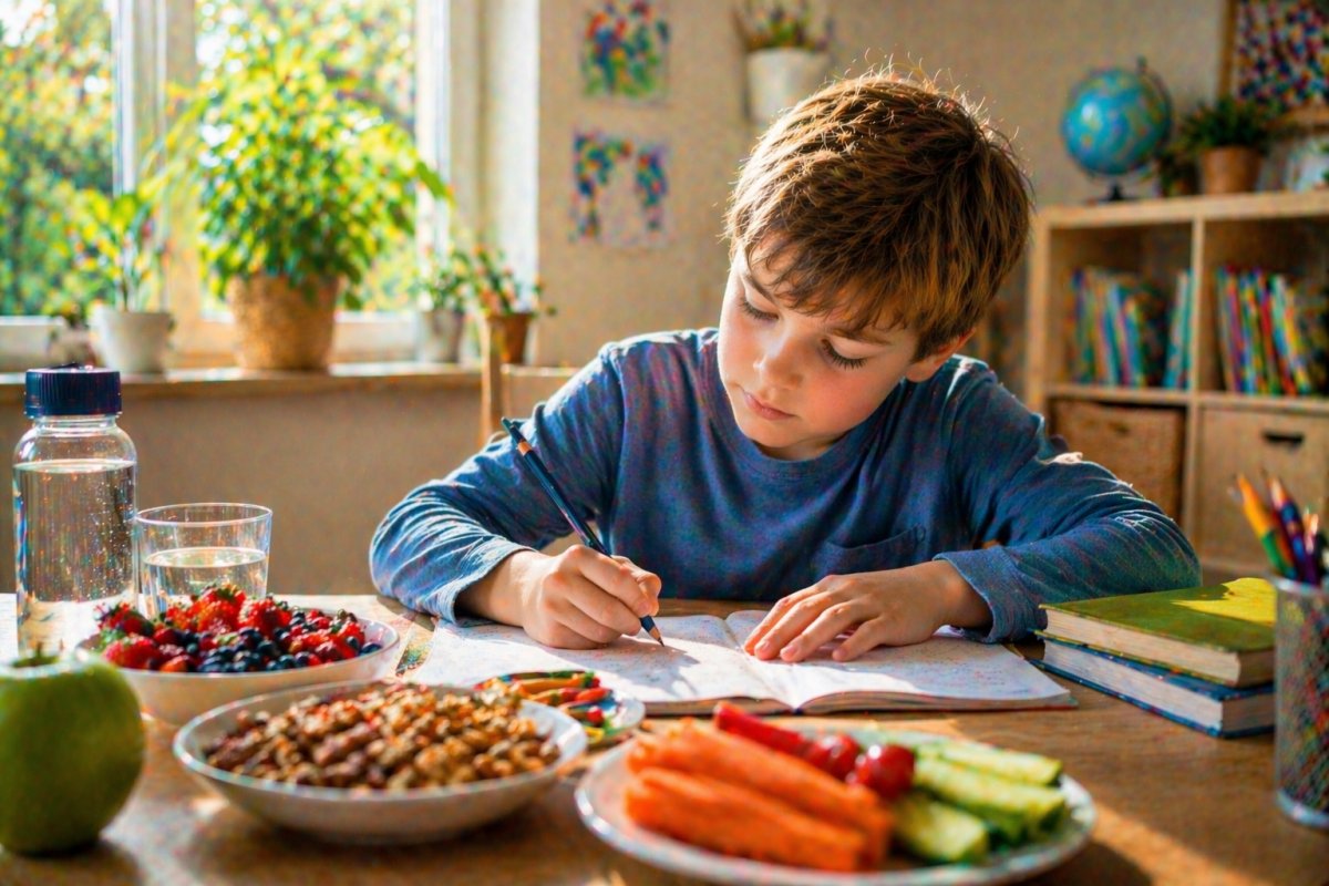 Ern&auml;hrung und Konzentration bei Kindern