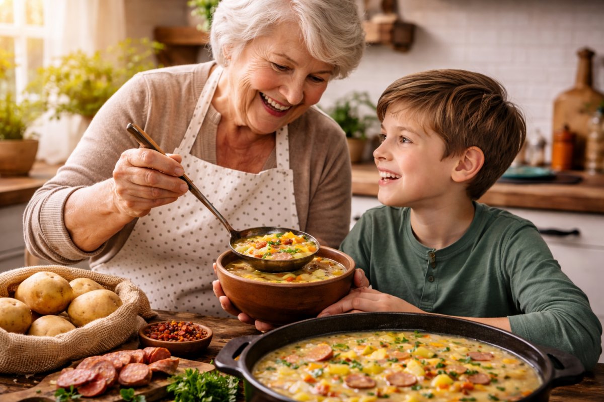 Kartoffelsuppe aufbewahren und einfrieren