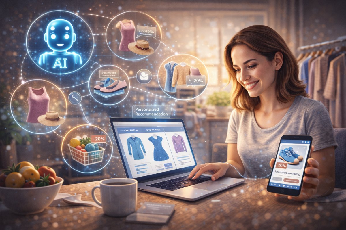 KI im Online Shopping und personalisierte Empfehlungen