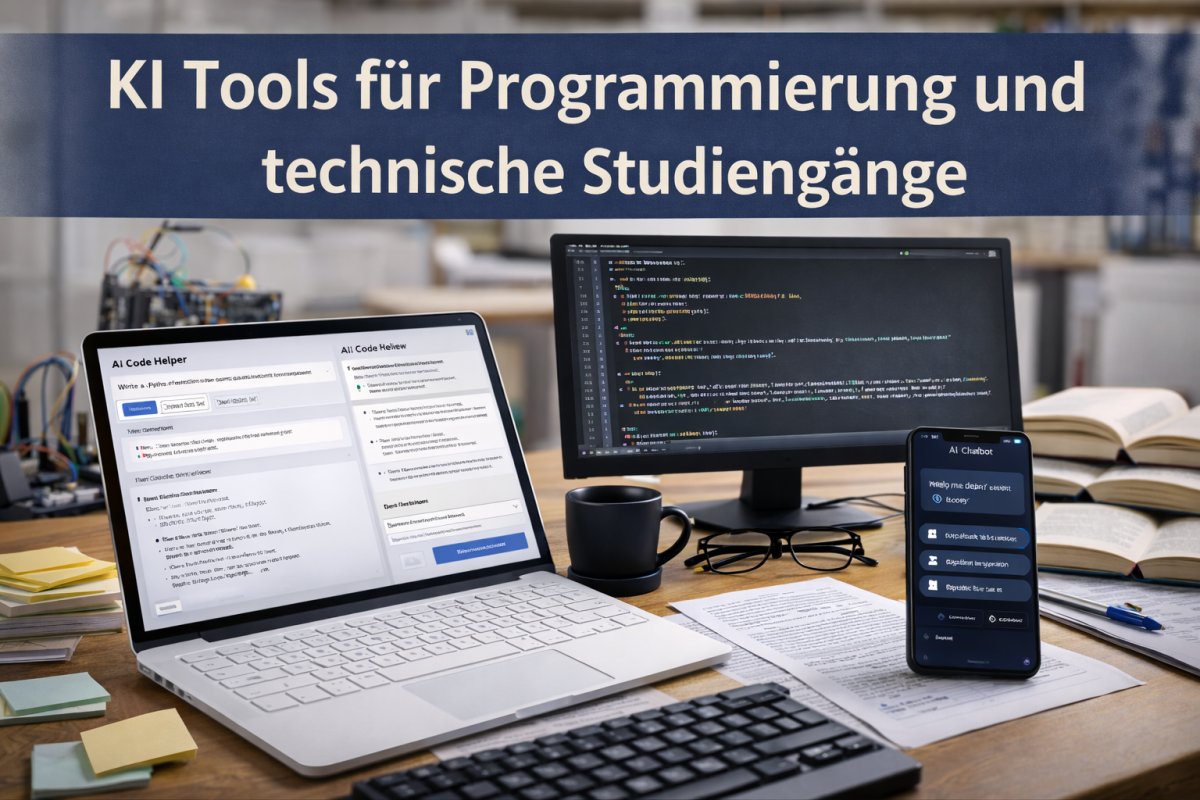 KI Tools f&uuml;r Programmierung und technische Studieng&auml;nge