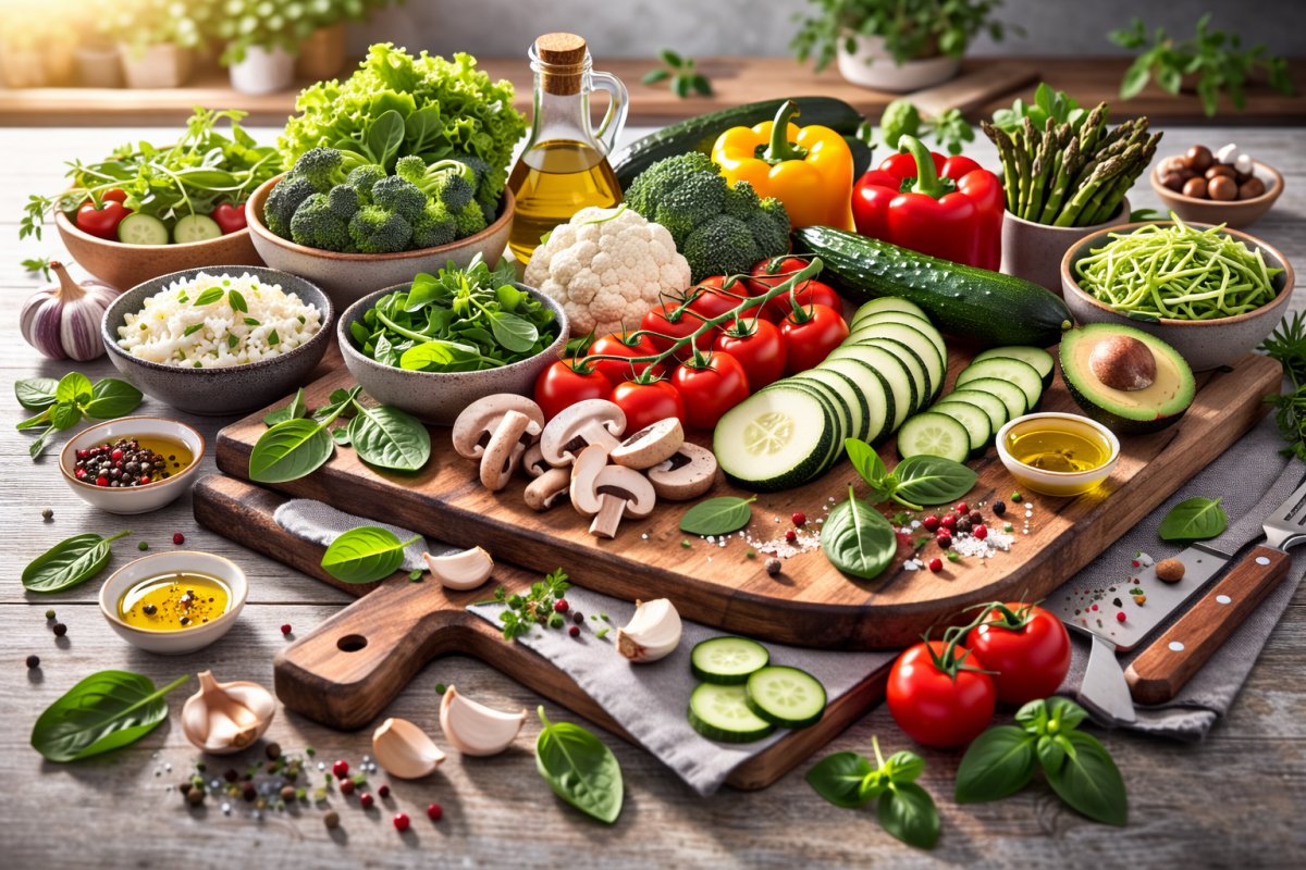 Kohlenhydratarme Gem&uuml;sesorten im &Uuml;berblick