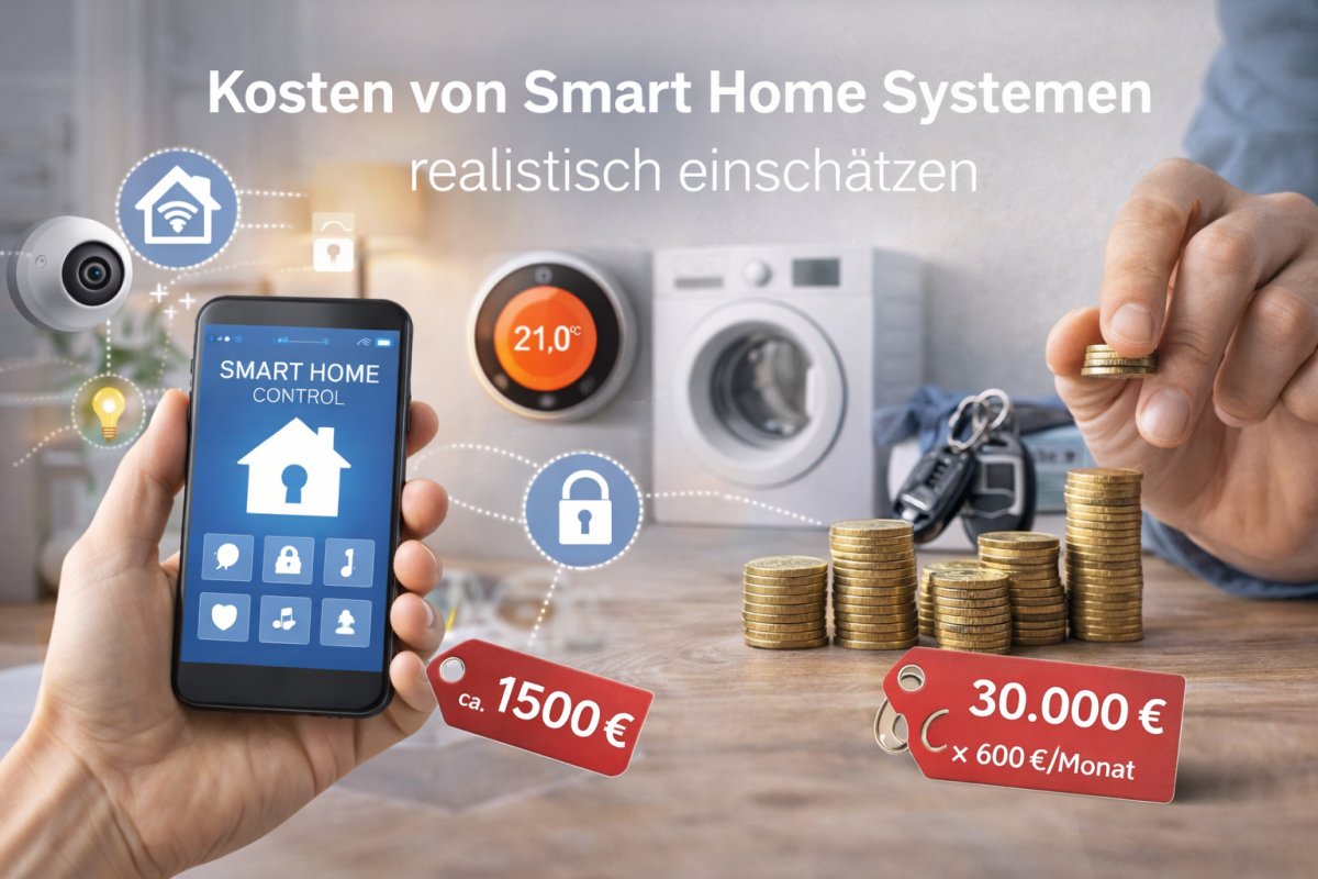 Kosten von Smart Home Systemen realistisch einsch&auml;tzen