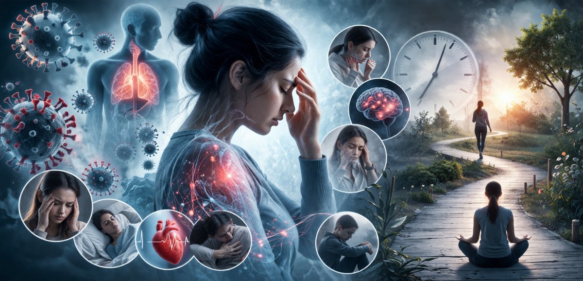 Long Covid als Folge einer &uuml;berstandenen Corona-Infektion