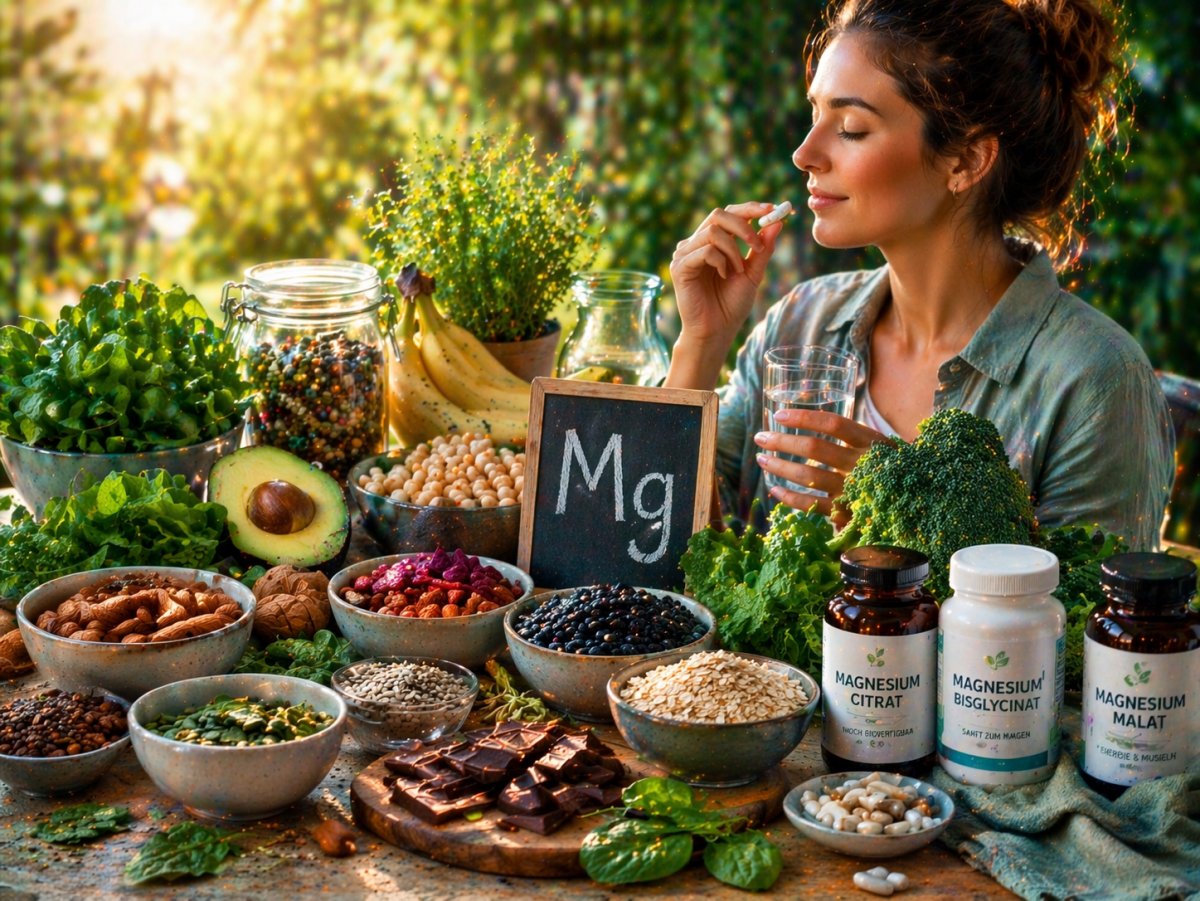 Magnesium aus Lebensmitteln oder Nahrungsergänzung Magnesium aus Lebensmitteln oder Nahrungsergänzung