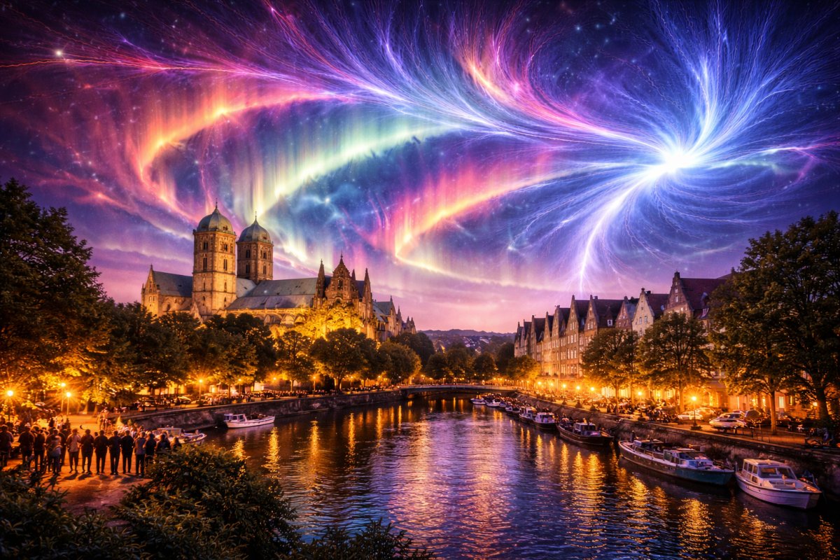 Magnetische st&uuml;rme und ihr einfluss