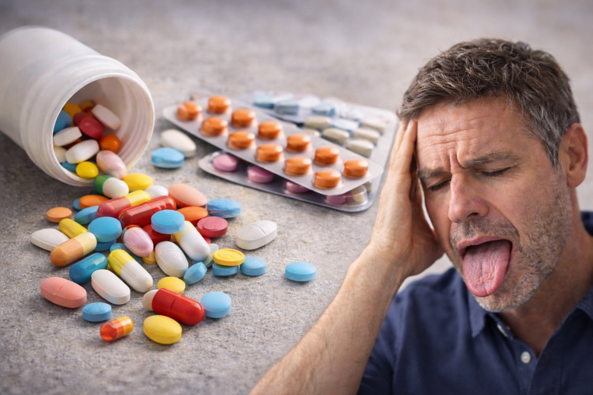 Medikamente als häufiger Auslöser für Mundtrockenheit Medikamente als häufiger Auslöser für Mundtrockenheit