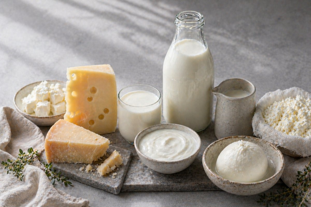 Milchprodukte als Eiwei&szlig;quelle