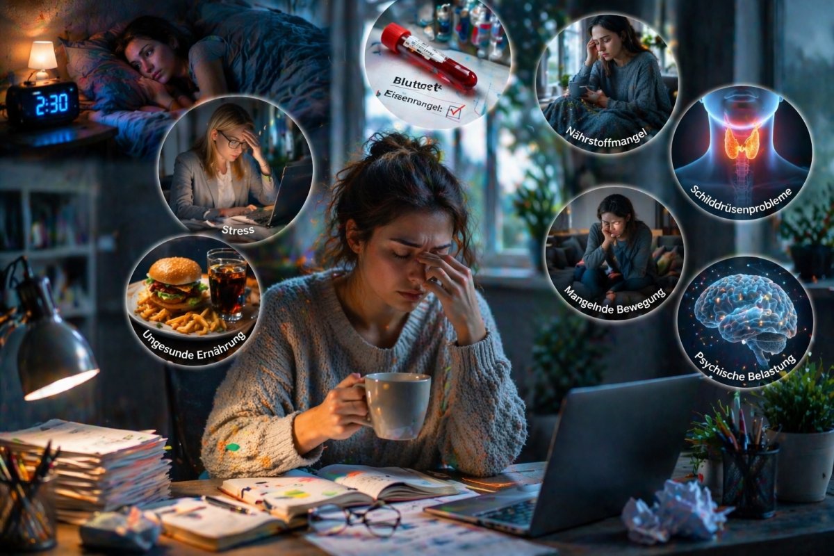 Müdigkeit trotz Schlaf und die häufigsten Ursachen dahinter Müdigkeit trotz Schlaf und die häufigsten Ursachen dahinter