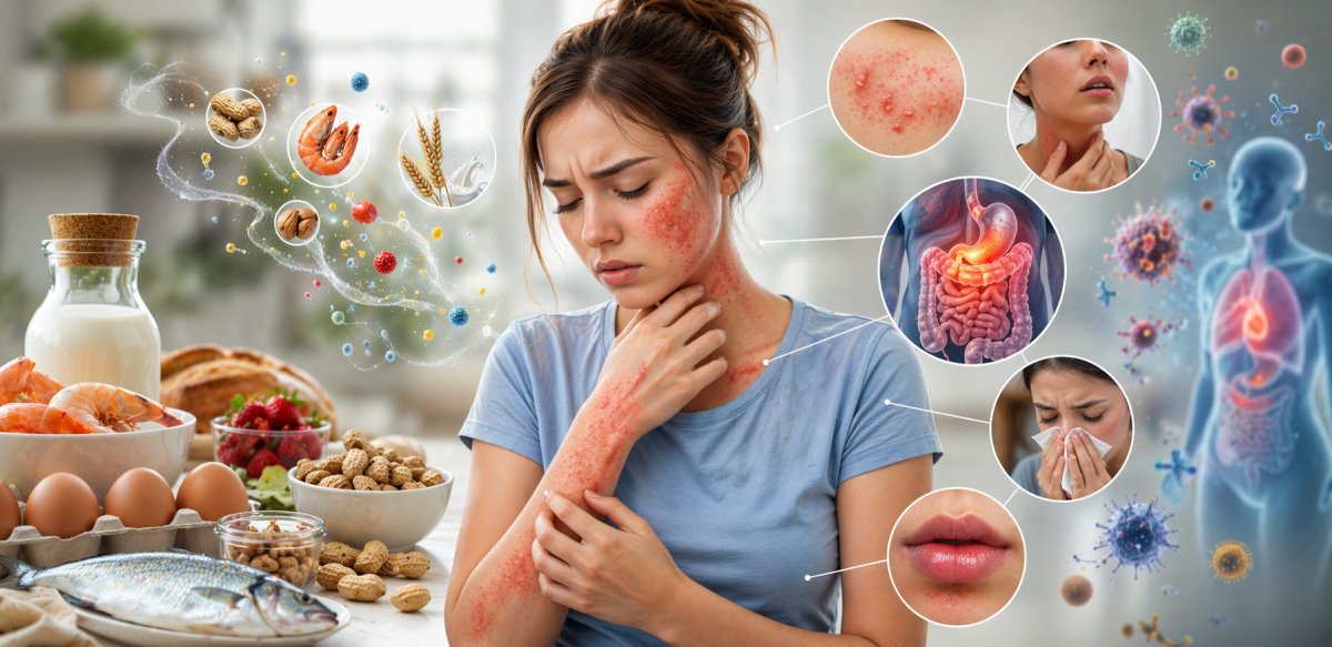 Nahrungsmittelallergie Symptome erkennen Nahrungsmittelallergie Symptome erkennen