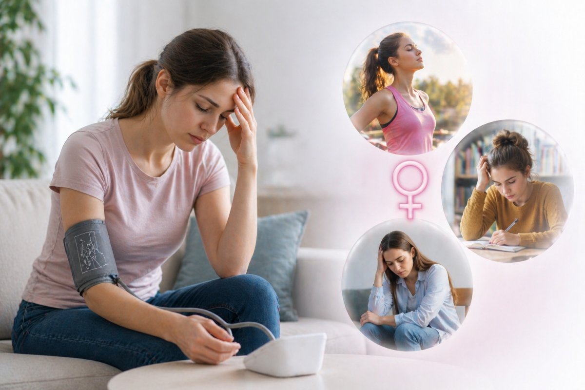 Niedriger Blutdruck bei Frauen und jungen Menschen