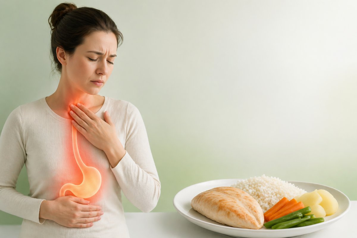 Reflux Symptome und Ern&auml;hrung bei Sodbrennen und saurem Aufsto&szlig;en