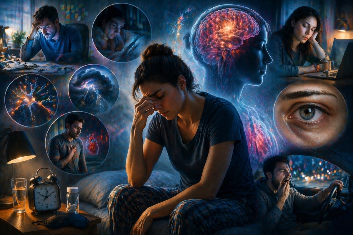 Schlafmangel Symptome und Folgen richtig erkennen Schlafmangel Symptome und Folgen richtig erkennen