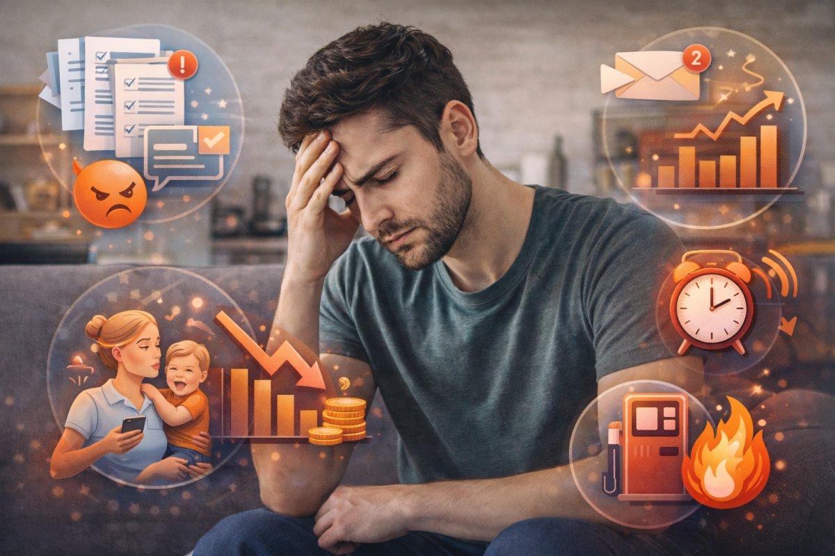 Stress im Alltag als weitverbreitetes Phänomen Stress im Alltag als weitverbreitetes Phänomen