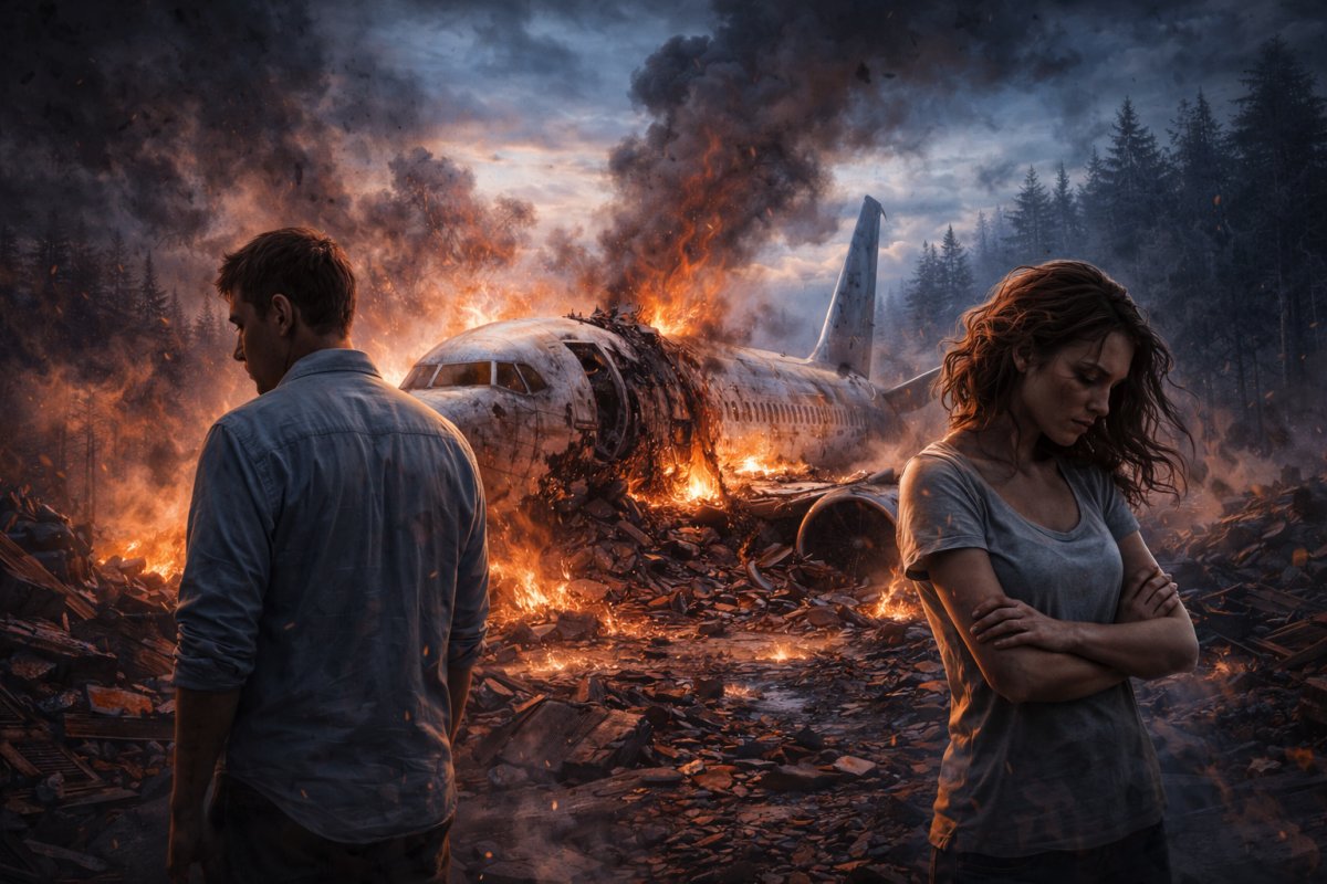 Traumdeutung Flugzeugabsturz und Beziehungskrisen